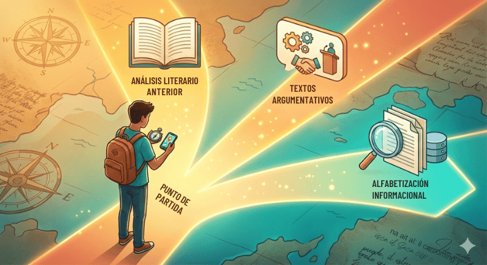 Una encrucijada de caminos para comenzar